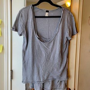 Free people layered top